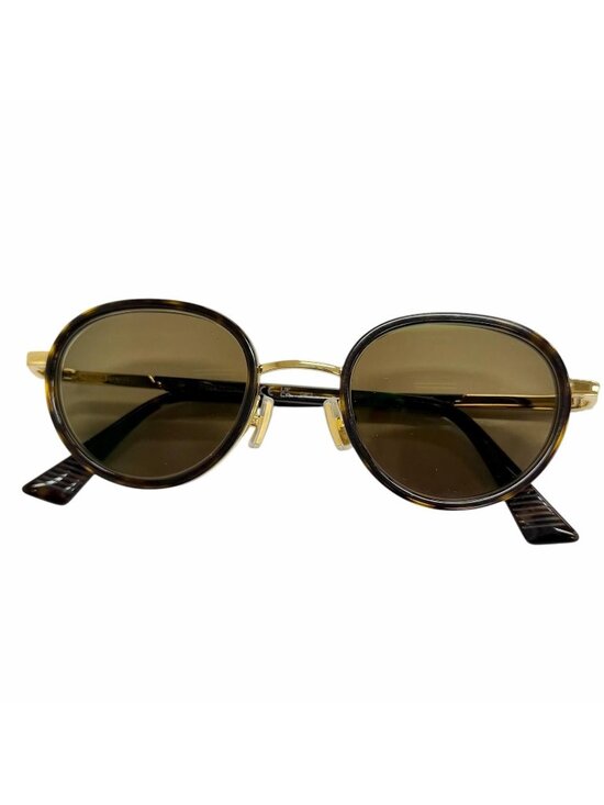 Bottega Veneta BV Forte Sunglasses Clear Brown Marble Gold 49 Eyewear main image 8